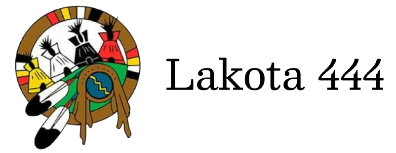 Logo featuring a stylized Native American headdress with colorful beads and feathers.